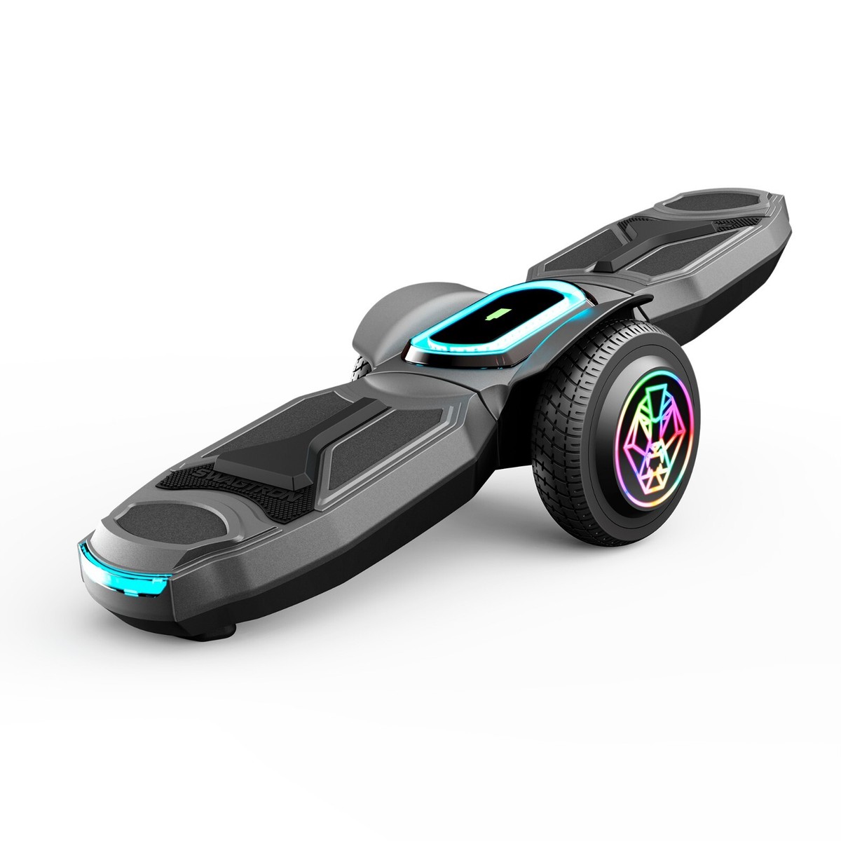 Swagtron Zipboard Electric LED Hoverboard Skateboard Bluetooth