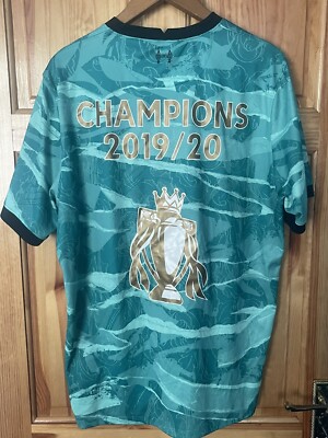 Liverpool 20/21 3rd Kit With Champions On The Back XL | eBay