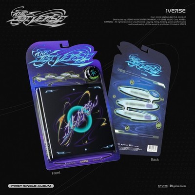 K-POP 1VERSE 1st Single Album The 1st Verse Mini CD+76p Book+P