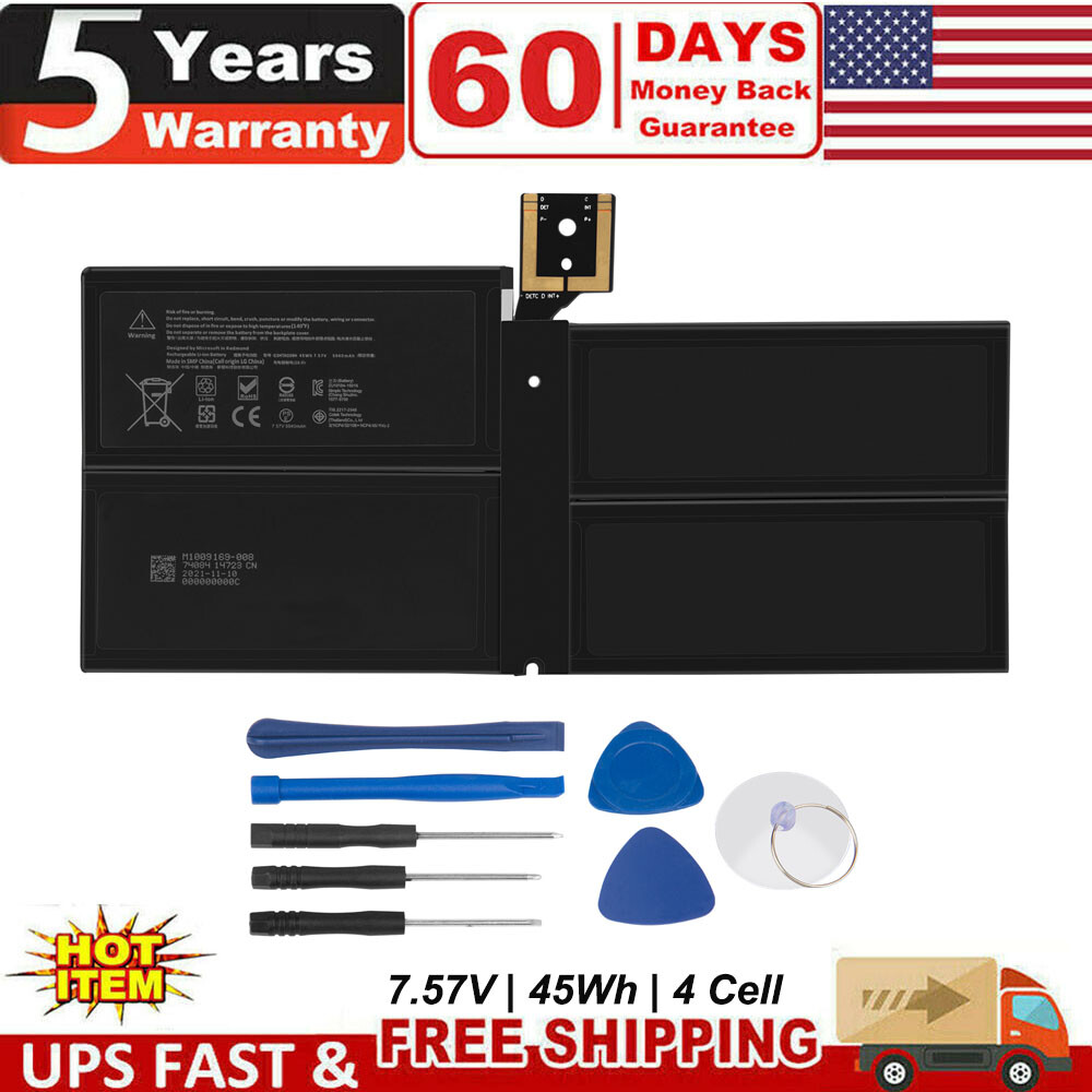 ✓Battery for Microsoft Surface Pro 6 Model 1807/1809/1796 2018