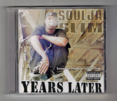 Soulja Slim - Years Later - CD - Cutt Throat Comitty Are Gangsta