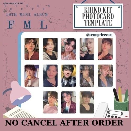 SEVENTEEN 10th mini album FML KIHNO KIT version PHOTOCARD Official