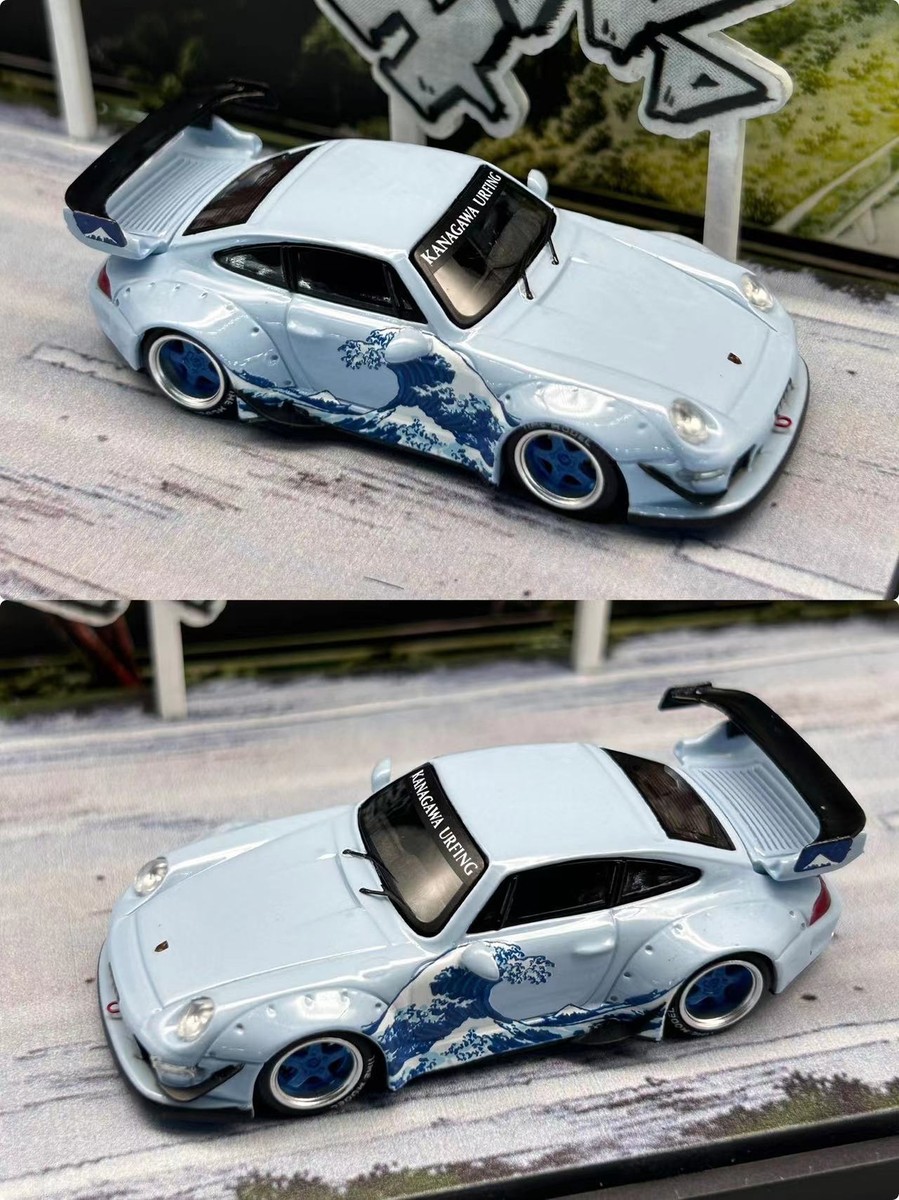 Time Mirco 1:64 Porsche RWB 993 Wide Modified Kanagawa Surfing