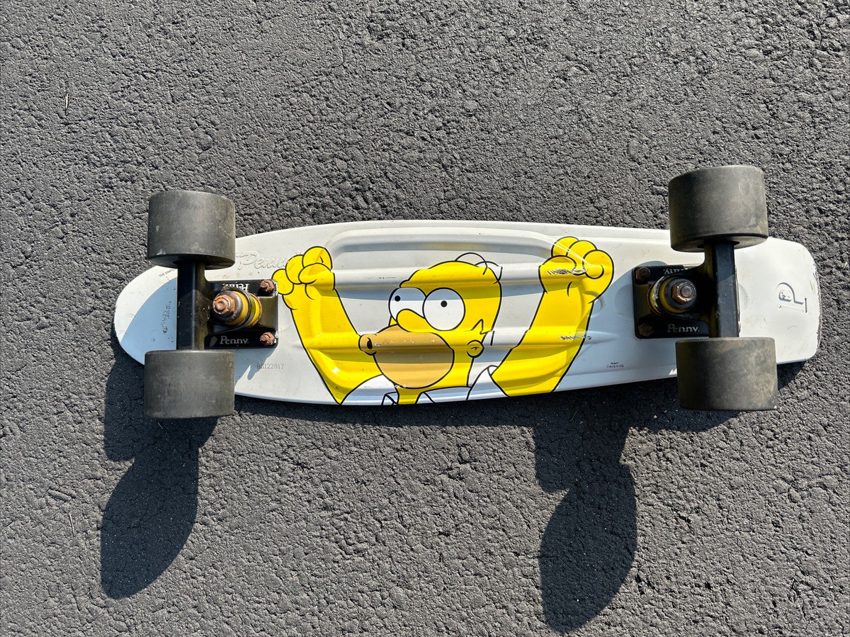 Homer Simpson Penny Limited Edition Skateboard Skate Board 22