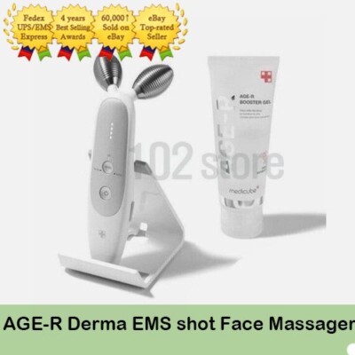 Medicube Age-R Derma Shot Face Massager + Booster Gel Serum 300ml