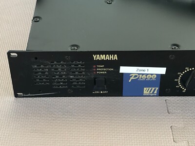YAMAHA P1600 2 channel 160w per 400w max Power Amplifier | eBay