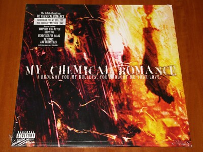 MY CHEMICAL ROMANCE BROUGHT YOU MY BULLETS LP 1st ALBUM *EU