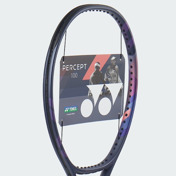 YONEX 2025 Percept 100 Tennis Racquet Racket 100sq 300g 16x19 G2G3