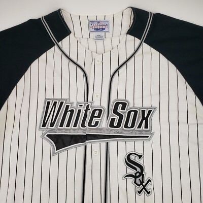 Vintage 90s Starter Chicago White Sox Jersey Pinstripe Baseball