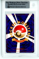 Pokémon TCG Beckett Grading Services (BGS) Individual Trading Card