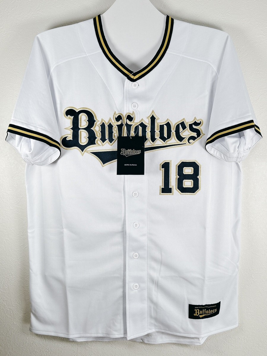 BNWT Yoshinobu Yamamoto 2023 ORIX Buffaloes Home Jersey NPB (Japan