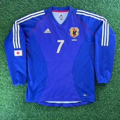 Hidetoshi Nakata 2002 Japan Long Sleeve Jersey Shirt Kit – Size