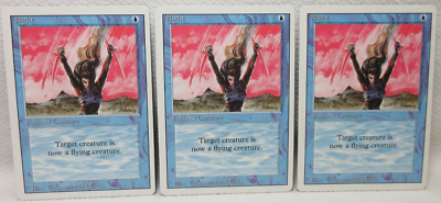FLIGHT X3 MAGIC THE GATHERING REVISED MTG VINTAGE Trading Card