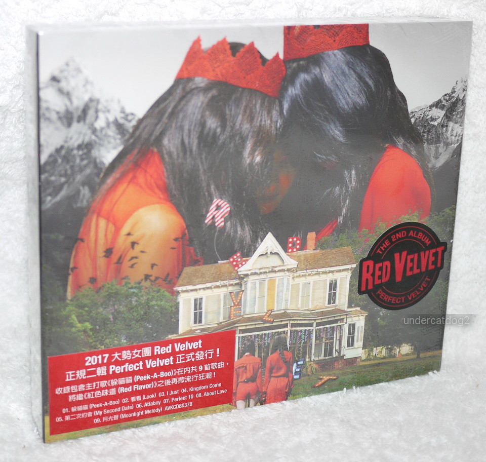 Red Velvet Vol. 2 Perfect Velvet Taiwan Ltd CD+48P photobook+Card