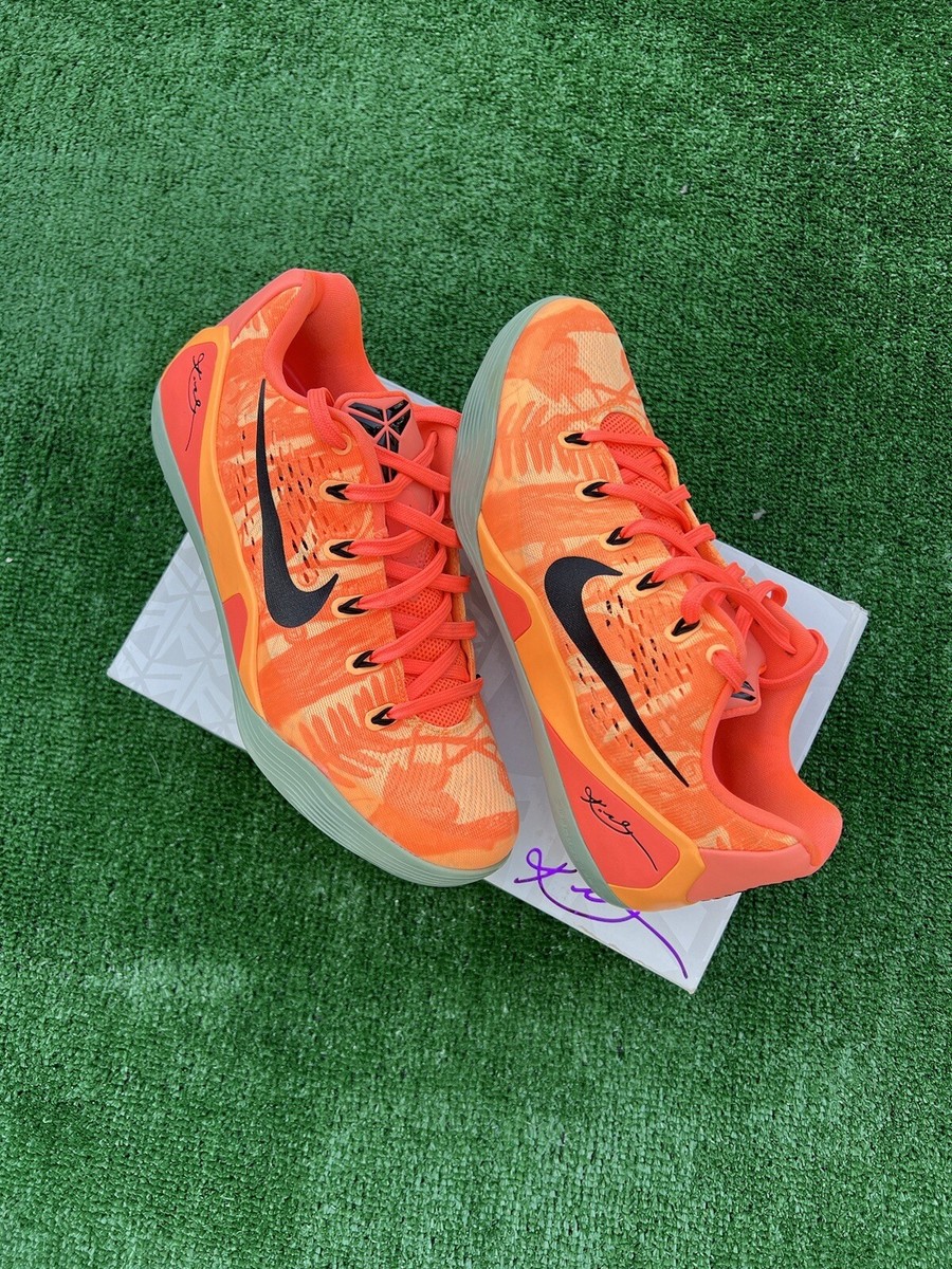 Nike Kobe 9 Bright Mango (Orange) 646701 880 Mens Size 9 With