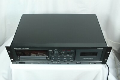 Tascam CD-A500 CD/Cassette Player Not Working Sold As-is For Parts