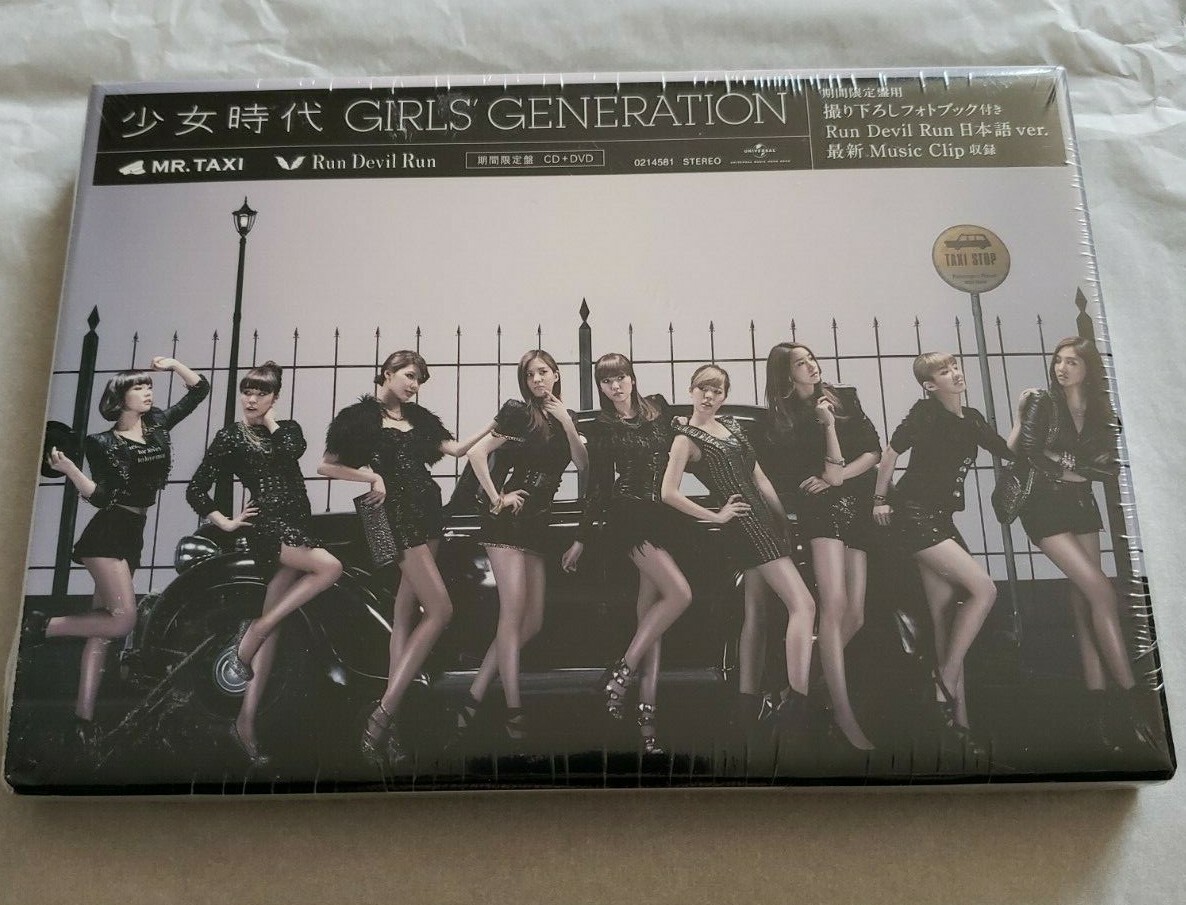 SNSD Girls' Generation Japan Single - Mr Taxi Run Devil Run Ltd CD