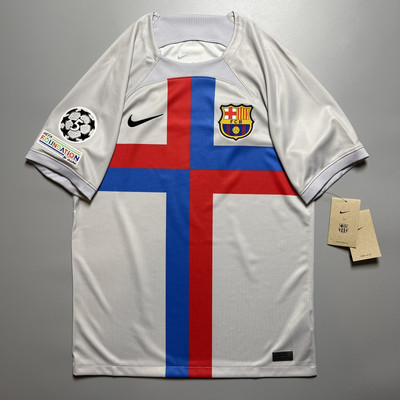 BARCELONA NIKE 2022/2023 FOOTBALL THIRD JERSEY #9 LEWANDOWSKI “M