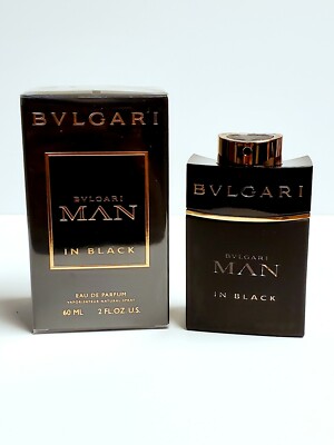 BVLGARI MAN IN BLACK 2.0OZ EAU DE PARFUM SPRAY FOR MEN NEW IN BOX