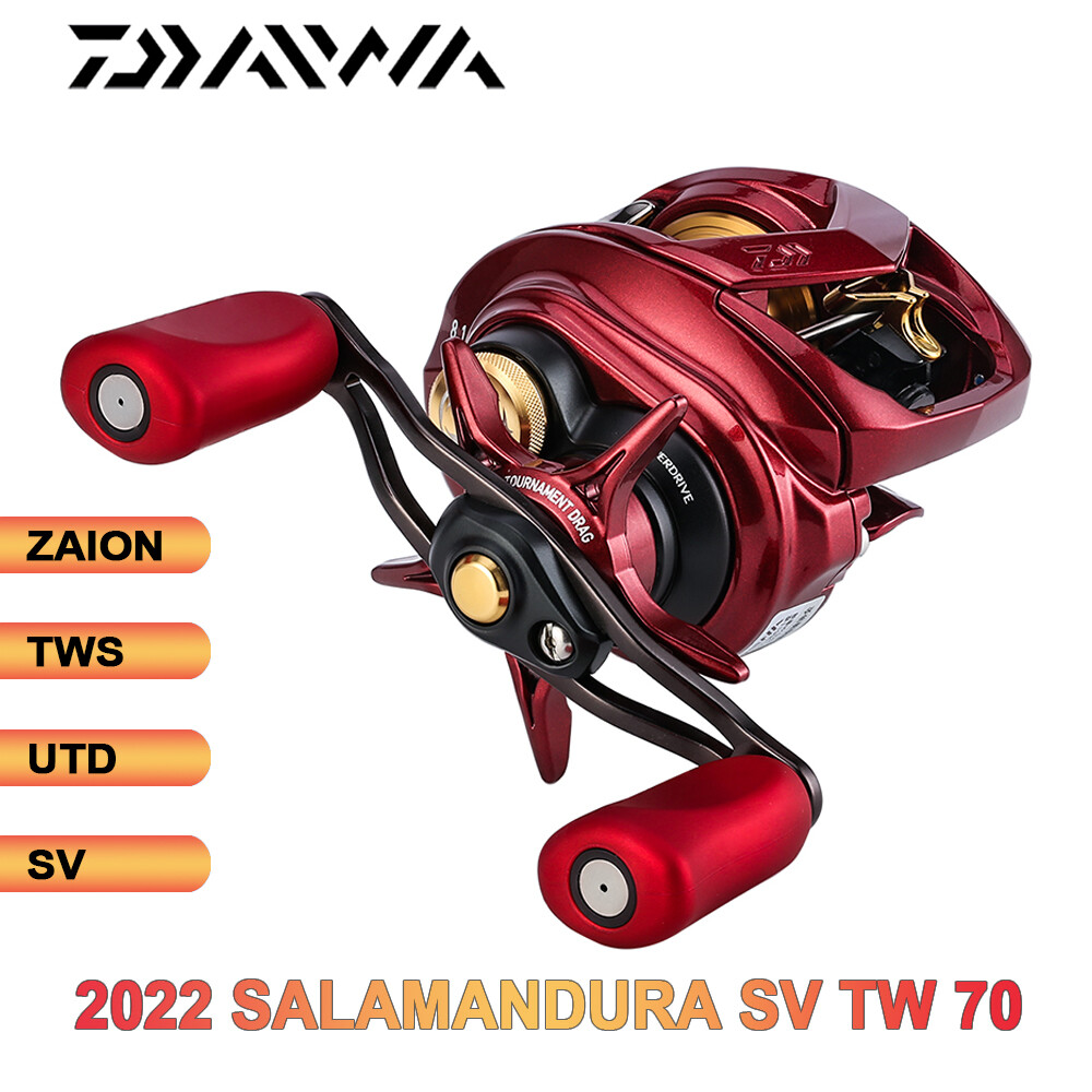DAIWA SALAMANDURA SV TW 70 Fishing Baitcasting Reel Low Profile