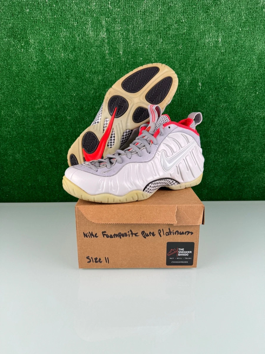 Nike Air Foamposite Pro Premium Pure Platinum for Sale