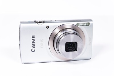 Canon IXUS 175 20.0MP 8x Optical Zoom Digital Camera Silver 85
