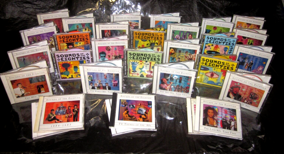 Very Nice! TIME LIFE 30 cd Lot Sounds Of The 80s Eighties Set