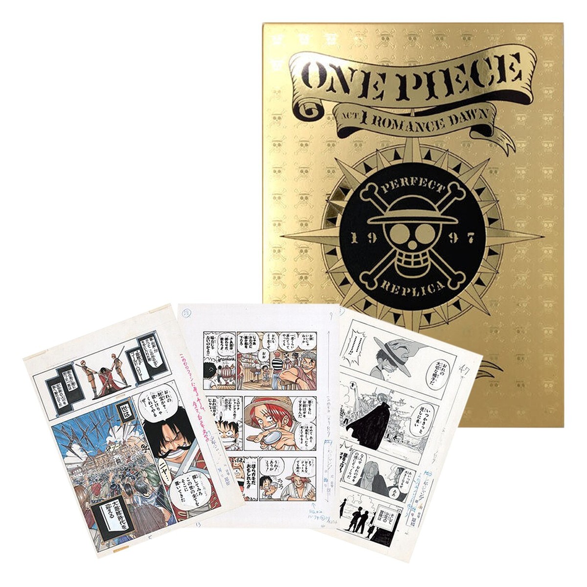 ONE PIECE Episode 1 ORIGINAL REPLICA Manuscript BOX ROMANCE DAWN