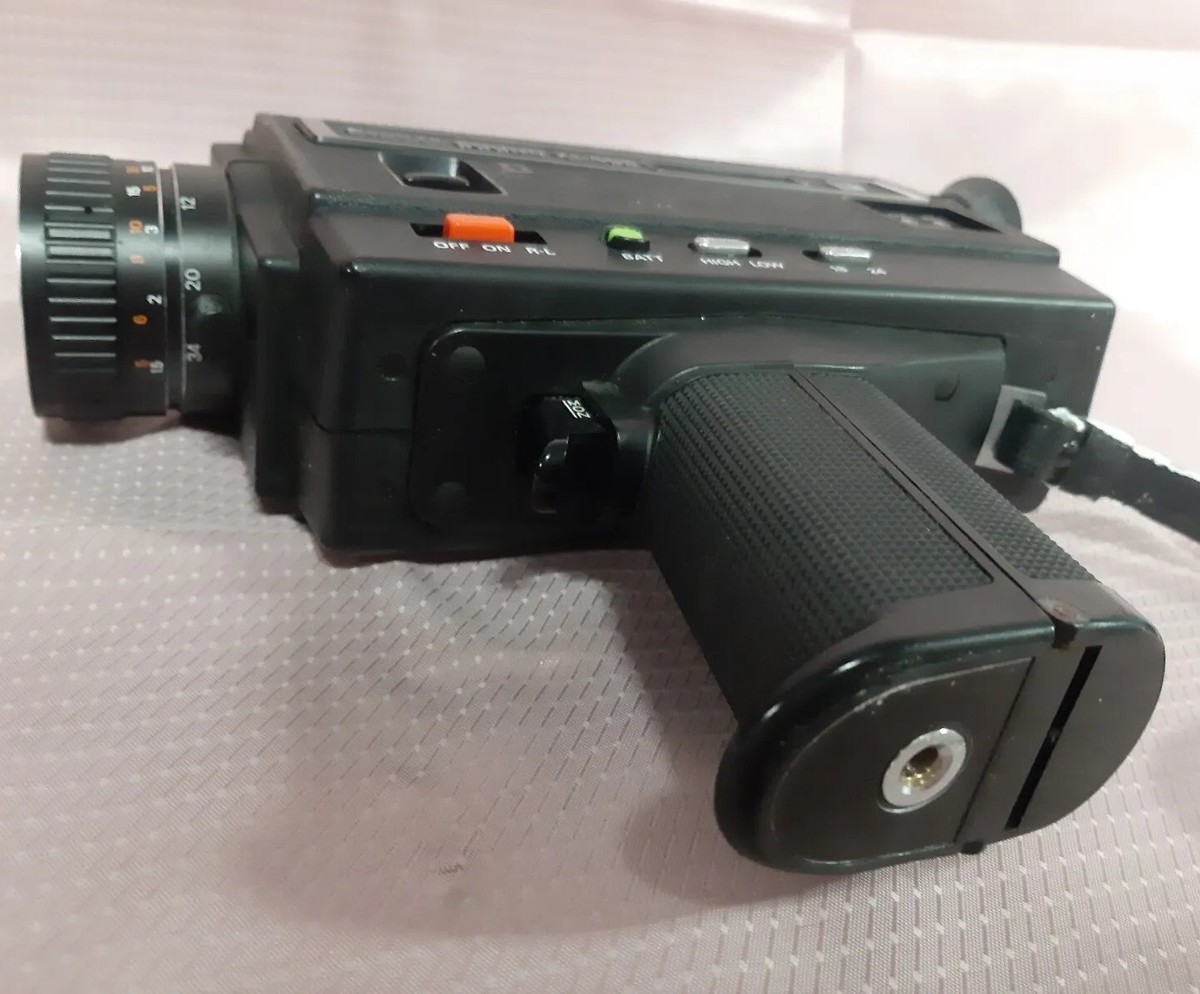 Sankyo Video Movie Camera, Model Sound XL-40S, Super 8, Black | eBay