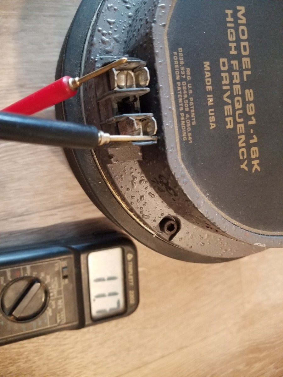 VINTAGE ALTEC 291-16K HORN SPEAKER DRIVER 16 ohm #2 | eBay