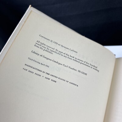 The Freudian Ethic Richard LaPiere Hardcover Third Printing 1961