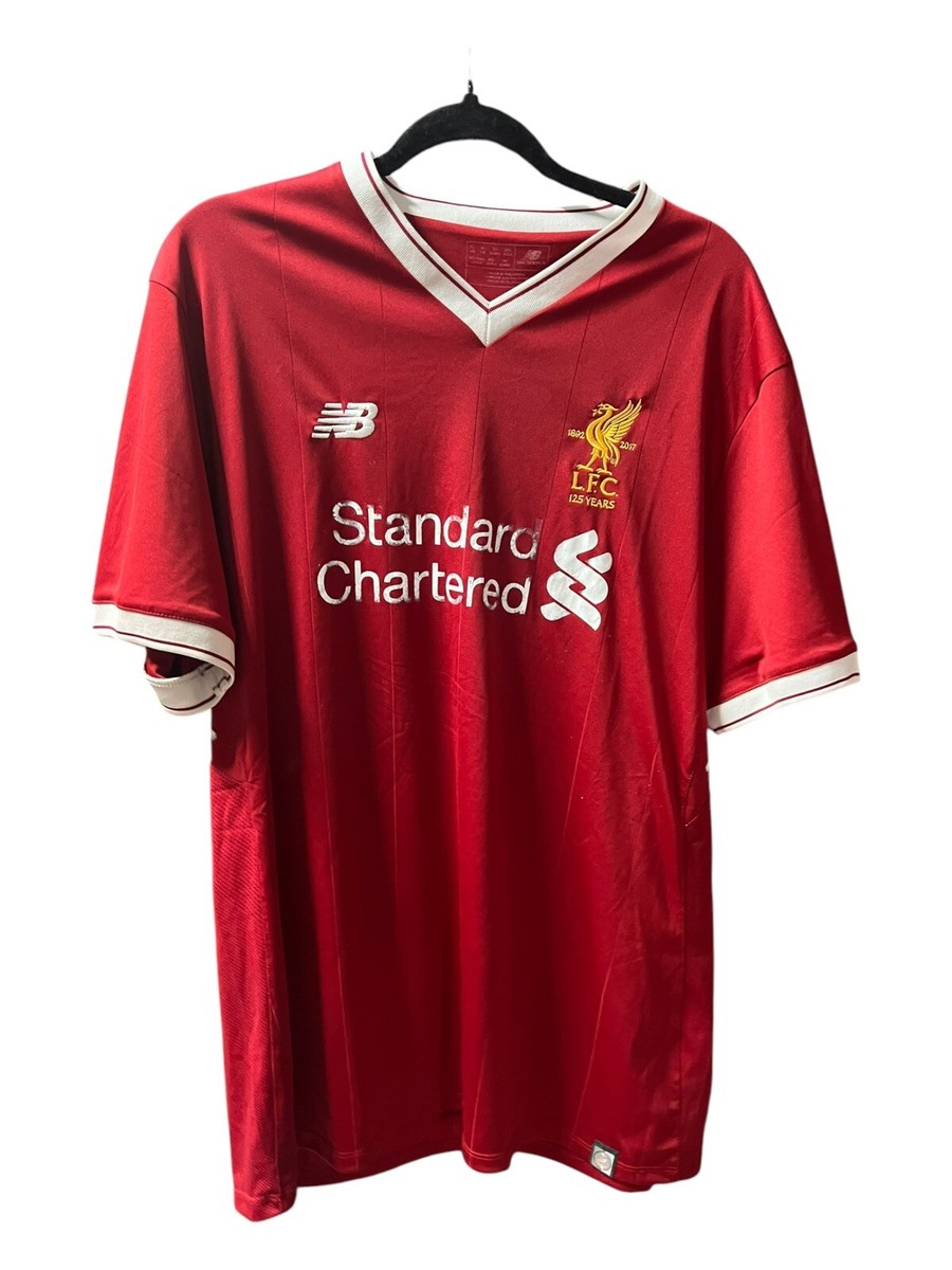 NB LFC Liverpool FC 125 Years Jersey, Red - Size XL - New Balance