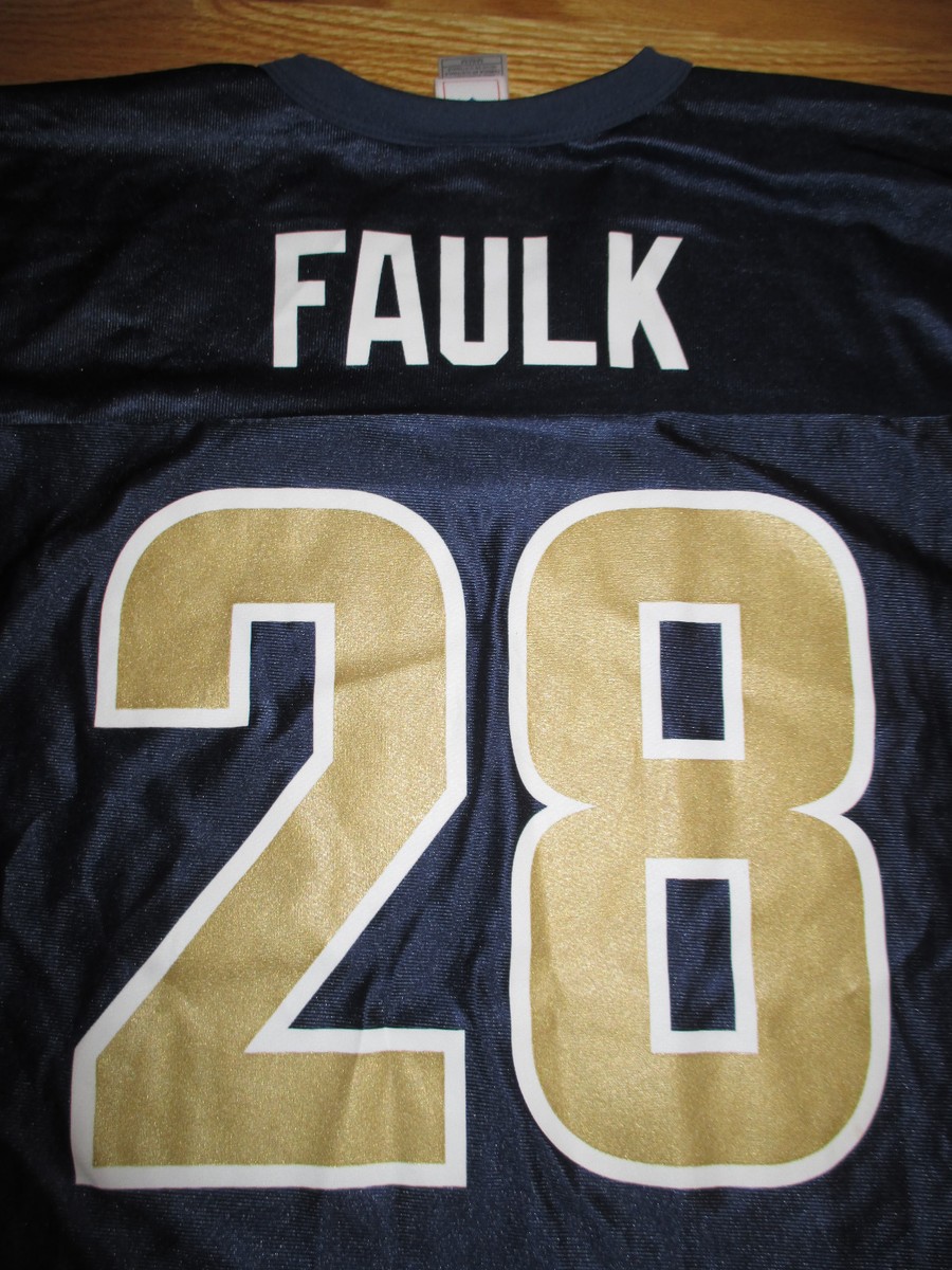 NFL Players MARSHALL FAULK No. 28 LOS ANGELES RAMS (MED) Football
