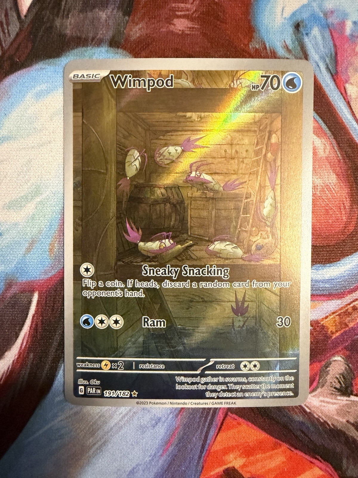 Wimpod 2023 Scarlet & Violet: Paradox Rift #191/182 Illustration