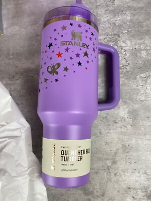 Olivia Rodrigo Stanley Tumbler 40 oz 1.18L Quencher H2.0 Purple