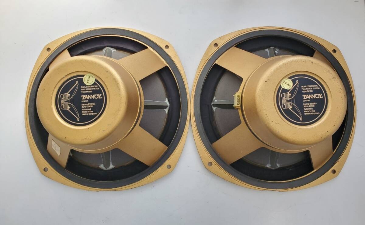 TANNOY 2Way speaker unit DU386 pair 15inch, sound confirmed | eBay