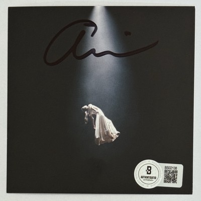 Ariana Grande SIGNED Eternal Sunshine Deluxe Floating Photo & CD