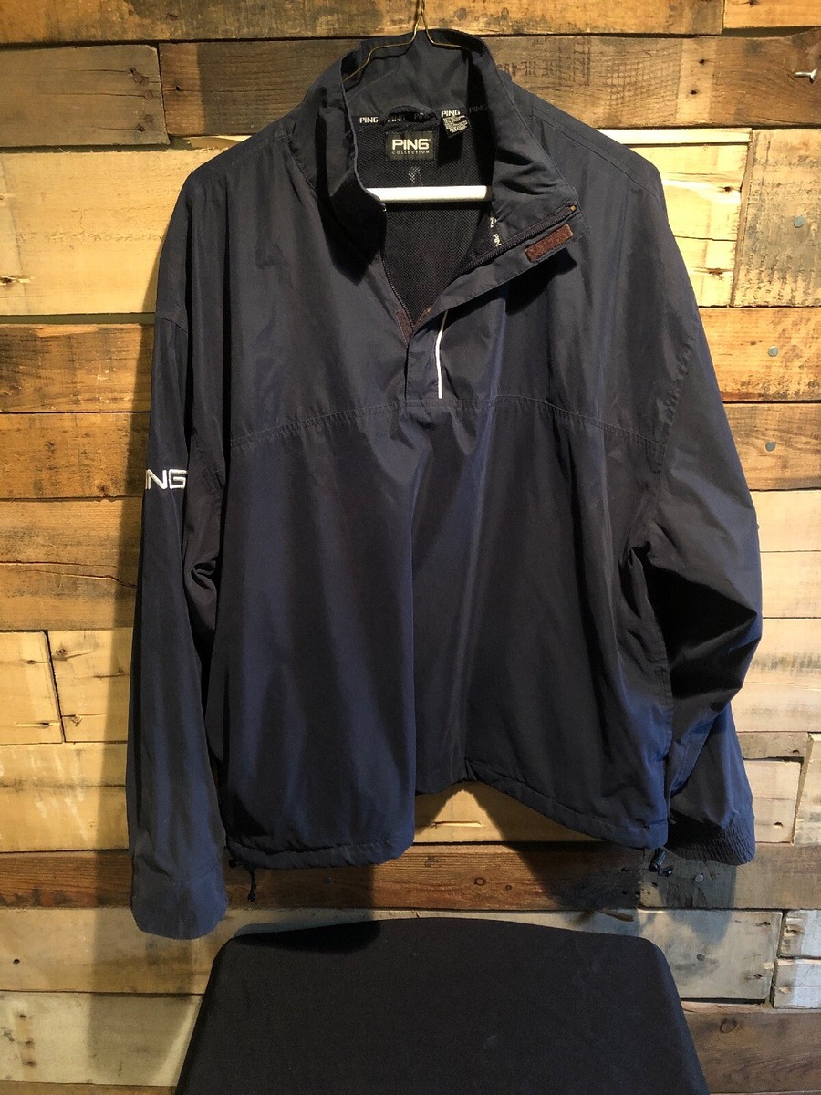 Men's Ping Collection Golf Jacket Pullover Mesh Lined Size Med | eBay