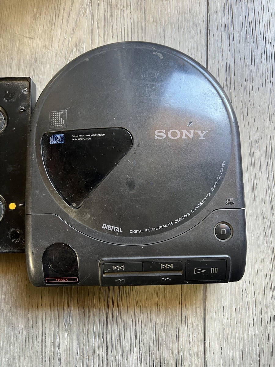 Vintage Sony Discman D-160 w/ Mount Plate CPM-100P | eBay
