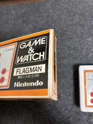 Nintendo Game & Watch Silver Series Flagman FL-02 1980 Tested