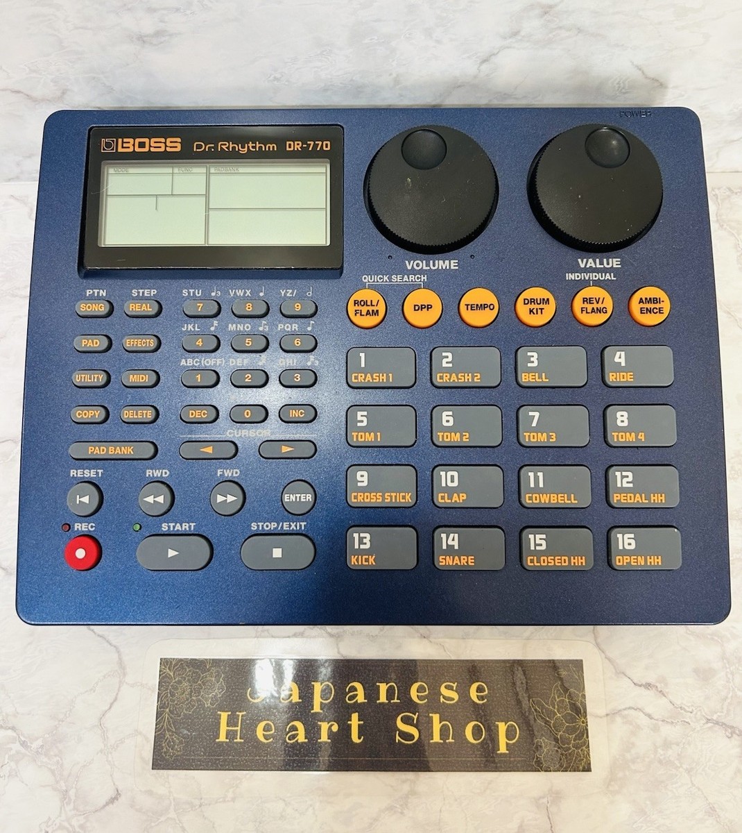 Boss DR-770 Dr. Rhythm Drum Machine Rhythm Composer Tested with AC