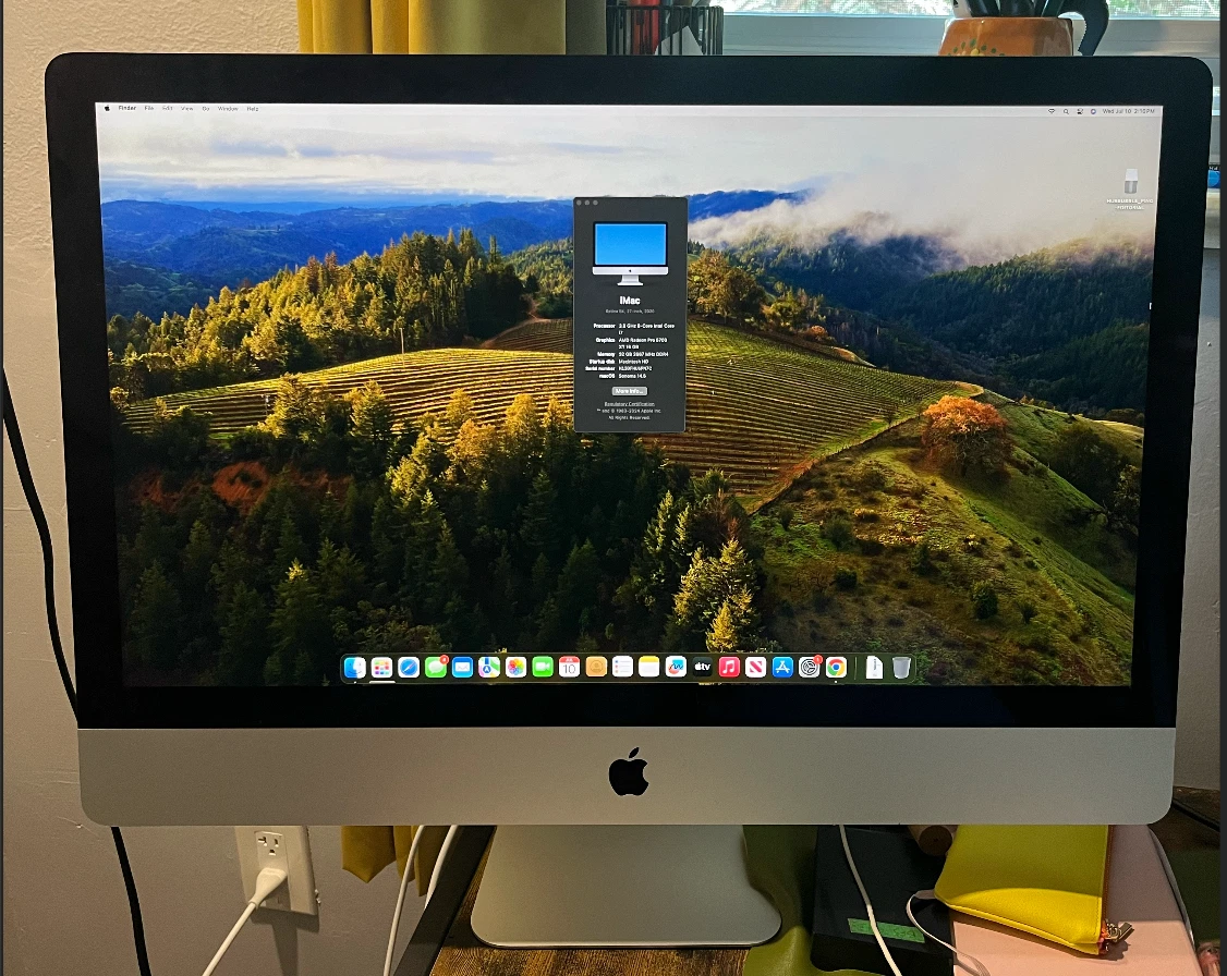 Apple iMac with Retina 5K display Intel Core i7 7th Gen. 2017