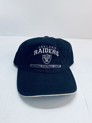 Oakland Raiders Vintage 90s Logo Athletic NFL SnapBack Hat Cap
