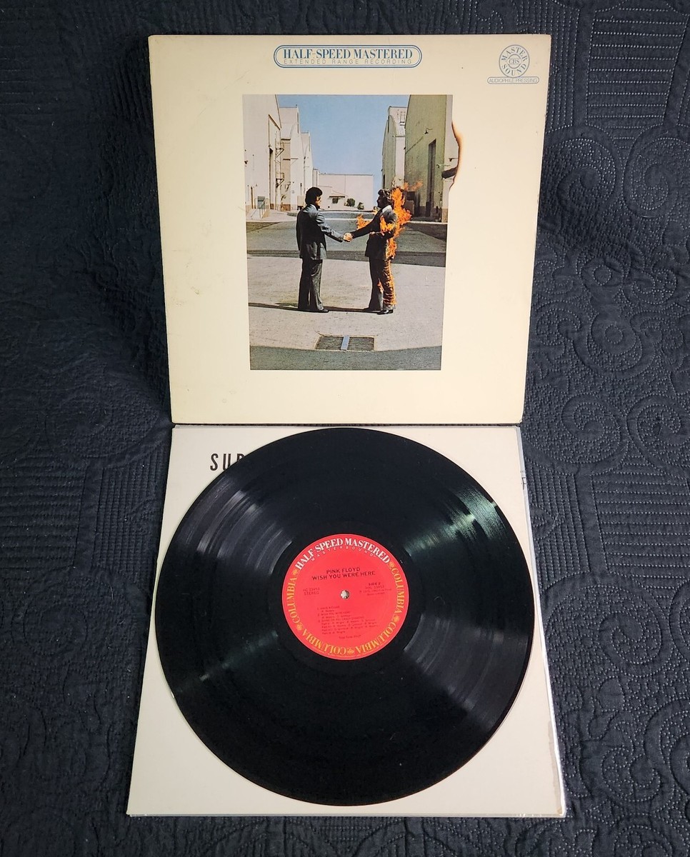 Pink Floyd - Half Speed - Master Wish You Were Here (VG) Vinyl LP