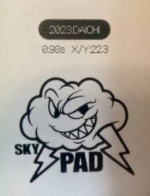 SkyPAD 3.0 XL Water Yume Glass Mousepad Limited Edition WALLHACK
