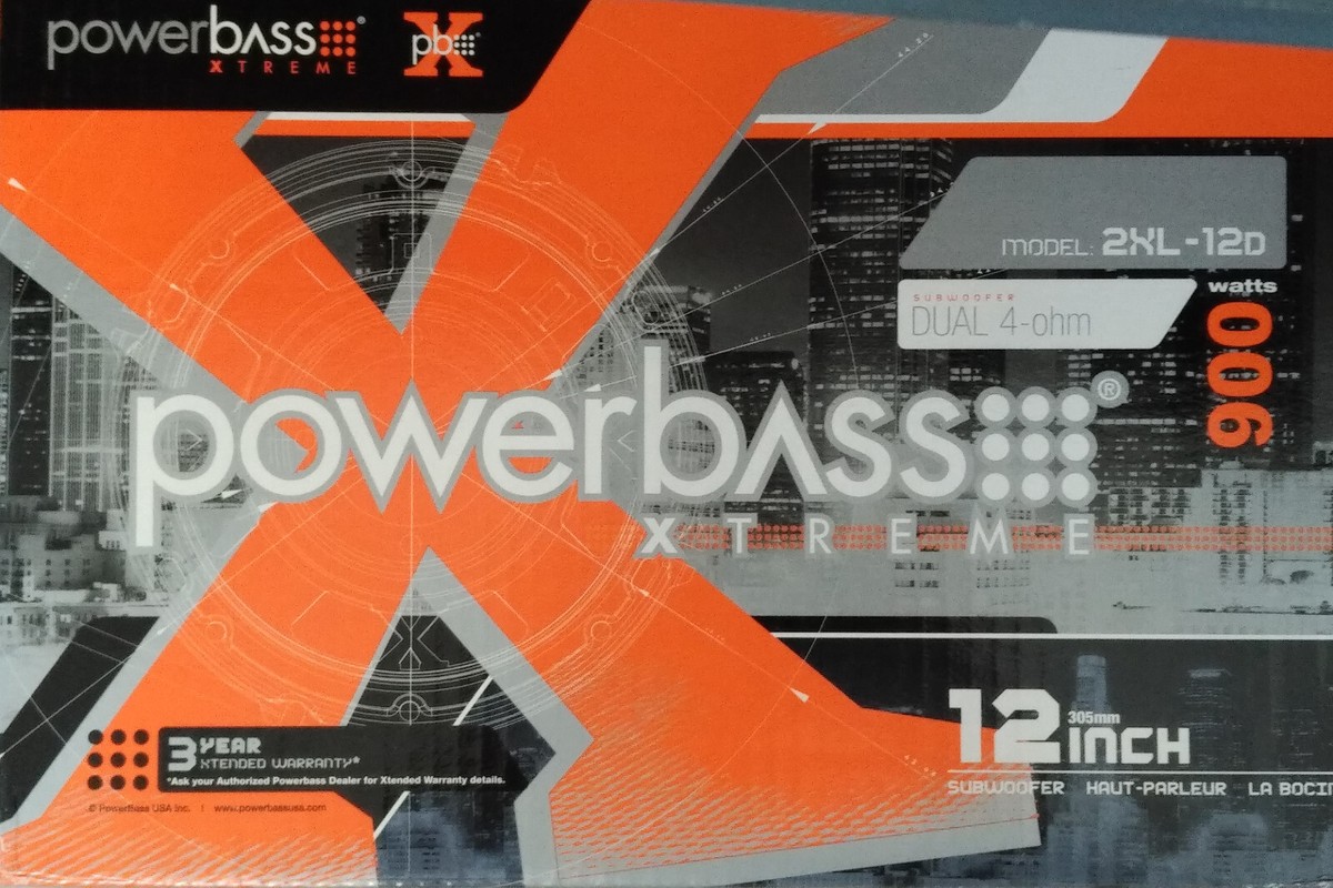 PowerBass Extreme 2XL12D4 12