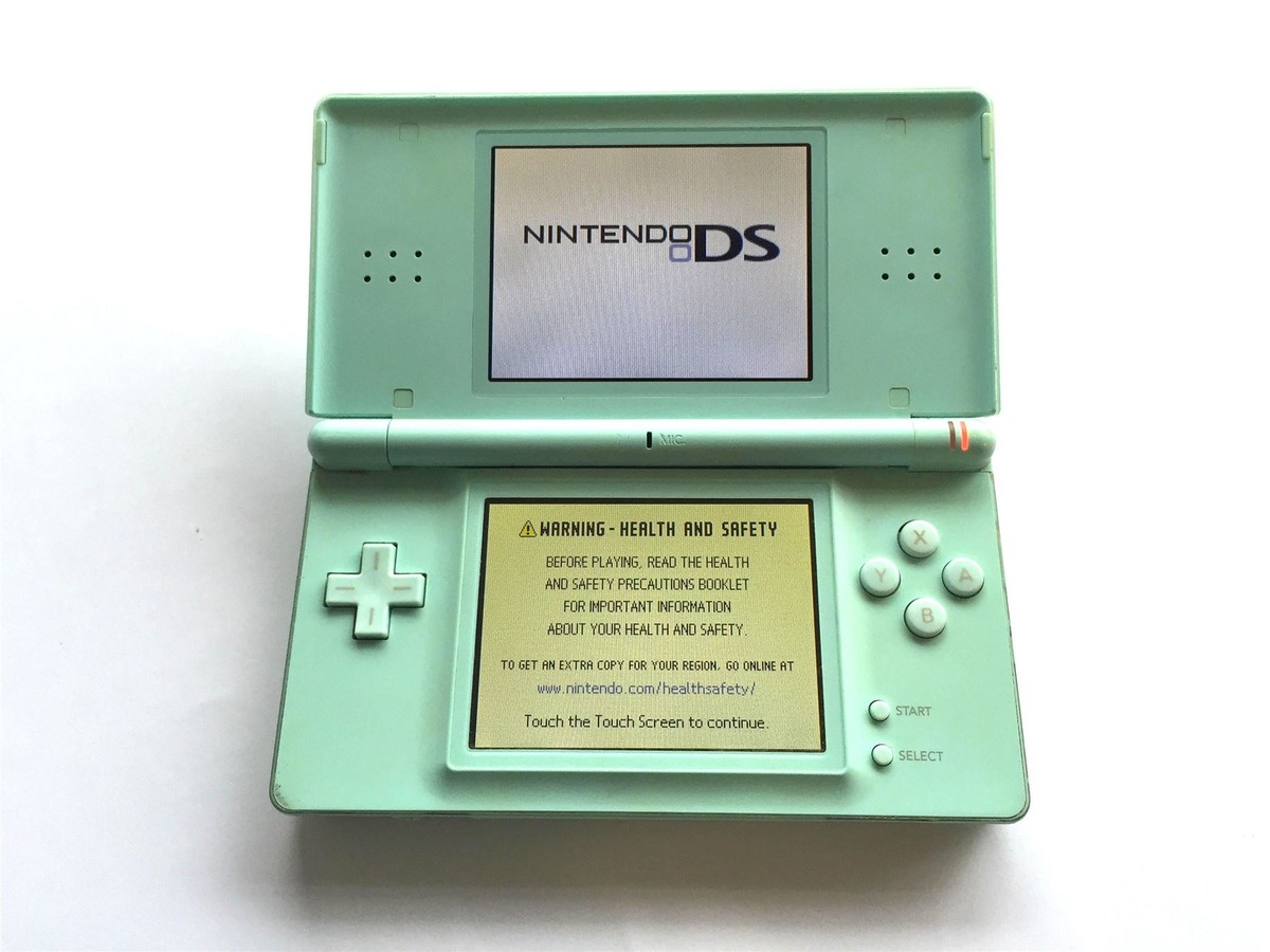 Nintendo DS Lite Original Handheld System Games Console Turquoise