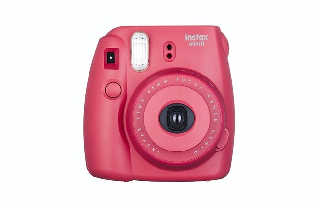 Fujifilm Instax Mini 8 16443917 Instant Film Camera - Raspberry
