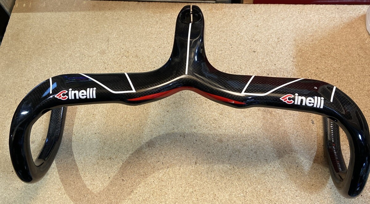 Genuine Cinelli Ram3 - Ram Horn Handle Bars/Stem - Full Carbon | eBay