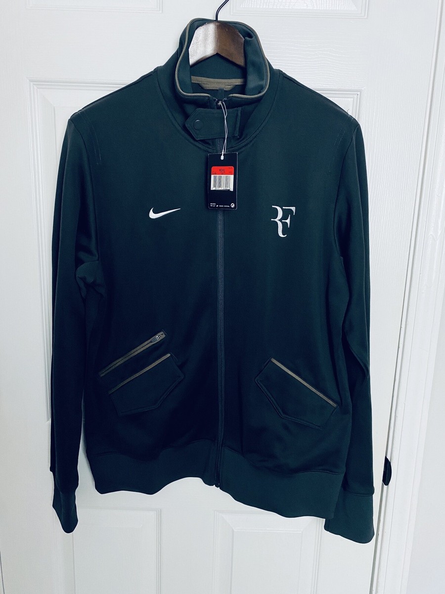 Nike Roger Federer RF 2010 ATP Finals N98 Tennis Jacket Large Rafa
